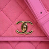Chanel Small CC Quilted Denim Messenger Flap Secondhand