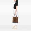 Gucci Large Guccissima Trimmed Calfskin Bamboo Libeccio Tote Secondhand