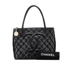 Chanel Caviar Medallion Tote Secondhand
