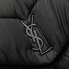 Saint Laurent Quilted Econyl Nylon Lou Puffer Messenger Bag Secondhand