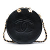 Chanel Glazed Calfskin Round As Earth Evening Bag Secondhand