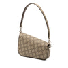 Gucci Mini GG Supreme Asymmetric Horsebit 1955 Shoulder Bag Secondhand
