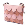 Burberry Scalloped Leather and Suede Peyton Crossbody Secondhand