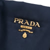Prada Soft Calf Trimmed Tessuto Satchel Secondhand