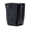 Saint Laurent Mini Leather Monogram Embellished Bourse Bucket Bag Secondhand