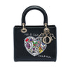 Dior Niki De Saint Phalle Medium Calfskin Heart Supple Lady Dior Secondhand