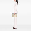 Saint Laurent Canvas Beach Zip Clutch Secondhand