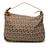 Fendi Zucchino Canvas Handbag Secondhand