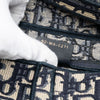 Dior Oblique Embroidered Canvas Saddle Bag Secondhand