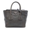 Prada Small Glace Calf Twin Pocket Satchel Secondhand