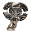 Chanel CC Brass and Strass Clip On Earrings Secondhand