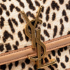 Saint Laurent Small Calf Hair Leopard Print Solferino Satchel In Box Secondhand