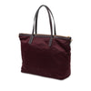 Secondhand Prada Saffiano Trimmed Tessuto Satchel