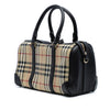 Burberry Medium Haymarket Check Canvas Alchester Bowling Bag Secondhand