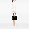 Chanel CC Stitched Suede Tote Secondhand