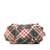 Burberry Supernova Check Nylon Satchel Secondhand