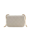 Chanel Mini Quilted Glazed Calfskin Pearl Side Flap Secondhand