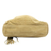 Miu Miu Laser Cut Suede Bamboo Top Handle Bag Secondhand