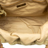 Miu Miu Laser Cut Suede Bamboo Top Handle Bag Secondhand