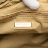 Miu Miu Laser Cut Suede Bamboo Top Handle Bag Secondhand