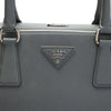 Prada Saffiano Lux Pyramid Frame Handbag Secondhand