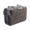 Fendi Zucca Canvas Double Baguette Crossbody Secondhand