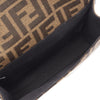 Fendi Zucca Canvas Double Baguette Crossbody Secondhand