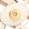 Gucci Medium Cutout Leather and Flora Canvas Traforata Flap Crossbody Secondhand