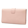 Secondhand Saint Laurent Textured Leather Chyc Ligne Clutch