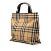 Burberry House Check Coated Canvas Tote Secondhand