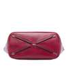 Valentino Leather Rockstud Demilune Satchel Secondhand