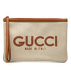 Gucci Canvas Logo Clutch Secondhand