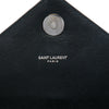 Saint Laurent Medium Chevron Sheepskin Monogram Monochrome College Bag Secondhand