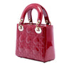 Dior Mini Patent Cannage Lady Dior Secondhand