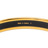 Hermès Narrow Mosaic Style Geometric Pattern Enamel Bangle 65 Secondhand