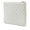 Chanel Medium Metallic Lambskin Star Embossed O Case Pouch Secondhand