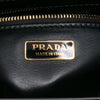Prada Mini Brushed Leather Floral Print Galleria Double Zip Satchel Secondhand