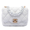 Chanel Mini Quilted Lambskin Lacquered Chain Flap Secondhand