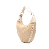 Fendi Canvas Studded Hobo Secondhand