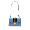 Gucci Small Leather Sylvie Web Satchel Secondhand