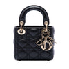 Dior Micro Lambskin Cannage Lady Dior Secondhand