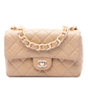 Chanel CC Quilted Lambskin Resin Chain Single Flap Secondhand