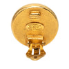 Secondhand Chanel Gold Plated Faux Pearl Round Clip On Earrings