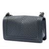 Chanel Old Medium Chevron Lambskin Boy Flap Secondhand