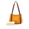 LOEWE Suede Anagram Shoulder Bag Secondhand