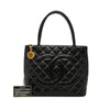 Chanel Caviar Medallion Tote Secondhand