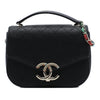 Chanel Paris Cuba Medium Quilted Caviar Thread Around Flap Secondhand