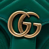 Gucci Small GG Marmont Matelasse Calfskin Top Handle Bag Secondhand