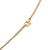 Chanel CC Gold Plated Star Cutout Pendant Necklace Secondhand