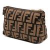 Fendi Zucca Canvas Clutch Secondhand